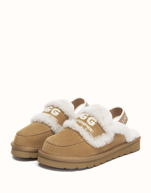 Ugg AUSTRALIAN SHEPHERD® Rilee Kids Slippers (Chestnut)