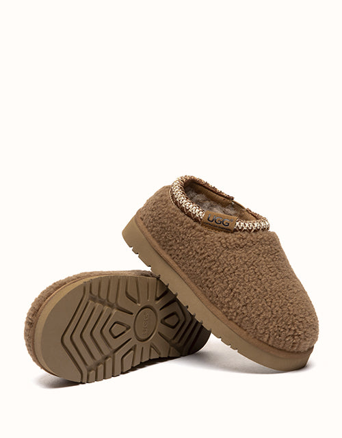 Ugg AUSTRALIAN SHEPHERD® Tayla Kids Slippers (Chestnut)