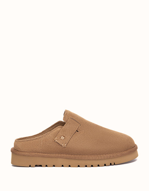 Image of Slippers. Product name - AUSTRALIAN SHEPHERD® Homelle Slippers in Chestnut colour by brand - Ugg Australian Shepherd
