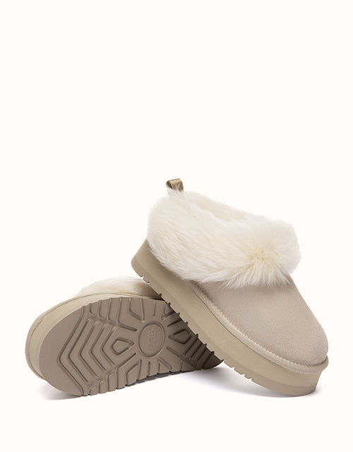 Ugg AUSTRALIAN SHEPHERD® Mianee Platform Slippers (Sand)