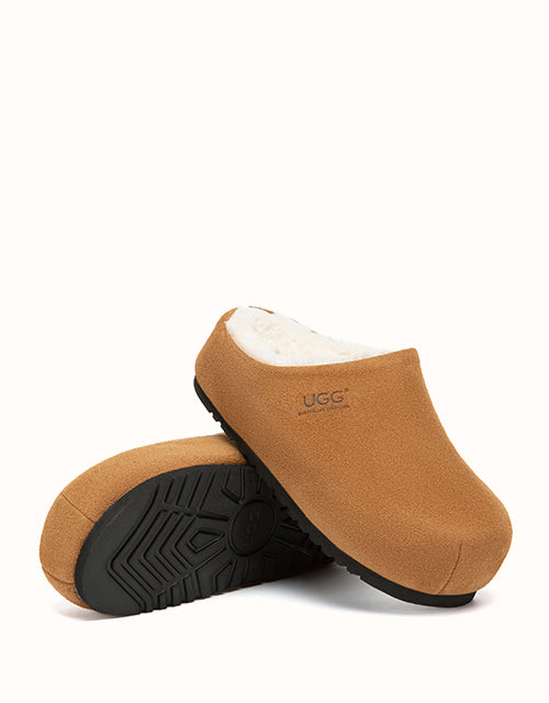 Ugg AUSTRALIAN SHEPHERD® Bello Platform Slippers (Chestnut)