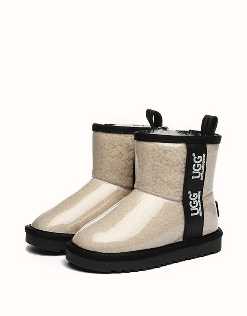 AUSTRALIAN SHEPHERD® Kids Coated Classic Boots (Chestnut)