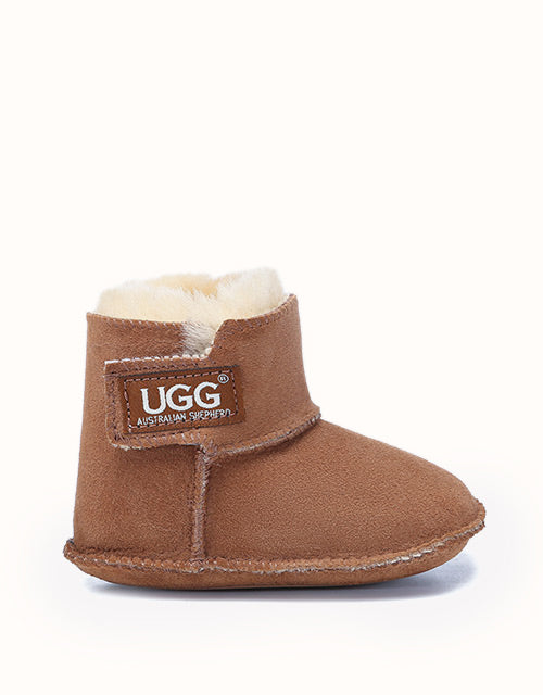 Image of Boots. Product name - AUSTRALIAN SHEPHERD® Eliana Baby Bootie in Pink colour by brand - Ugg Australian Shepherd