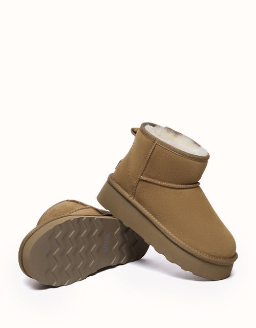 Ugg AUSTRALIAN SHEPHERD® Rommie Platform Boots (Chestnut)