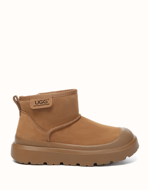 Image of Boots. Product name - AUSTRALIAN SHEPHERD® Harrison Boots in Chestnut colour by brand - Ugg Australian Shepherd