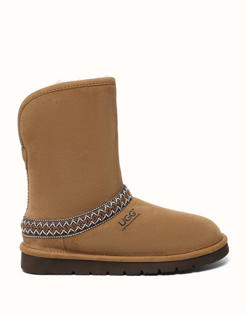 Image of Boots. Product name - AUSTRALIAN SHEPHERD® Isleen Boots in Chestnut colour by brand - Ugg Australian Shepherd