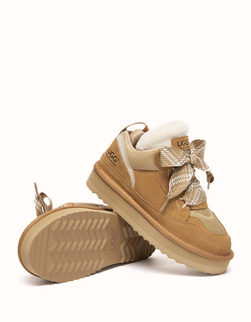 Ugg AUSTRALIAN SHEPHERD® Parkyr Kids Sneakers (Chestnut)