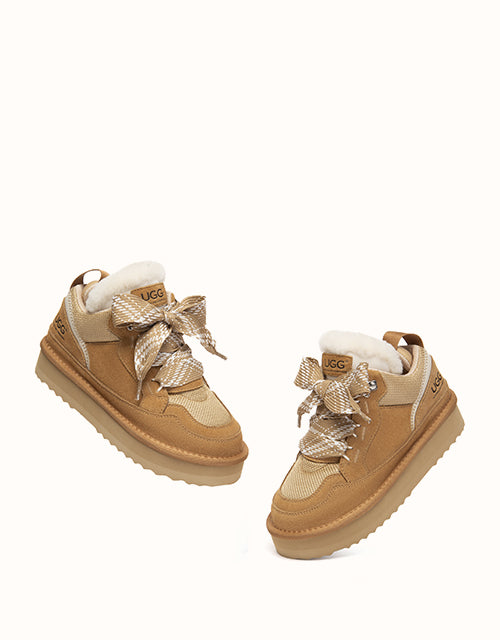 Ugg AUSTRALIAN SHEPHERD® Parkyr Kids Sneakers (Chestnut)