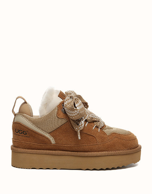 Image of Sneakers. Product name - AUSTRALIAN SHEPHERD® Parkyr Men Sneakers in Sand colour by brand - Ugg Australian Shepherd