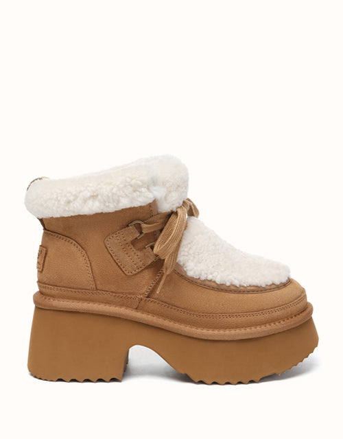 Image of Boots. Product name - AUSTRALIAN SHEPHERD® Bumpy Boots in Chestnut colour by brand - Ugg Australian Shepherd
