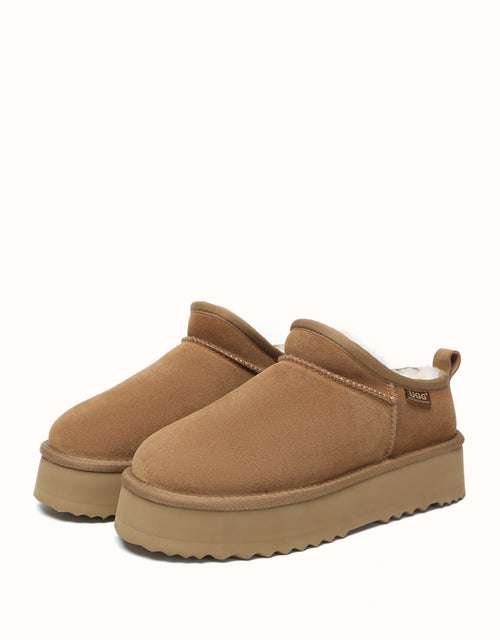 Ugg AUSTRALIAN SHEPHERD® Nano Classic Platform Boots (Chocolate)