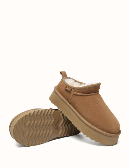 Ugg AUSTRALIAN SHEPHERD® Nano Classic Platform Boots (Chocolate)