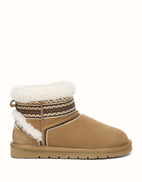 Image of Boots. Product name - AUSTRALIAN SHEPHERD® Ferlat Boots in Chestnut colour by brand - Ugg Australian Shepherd