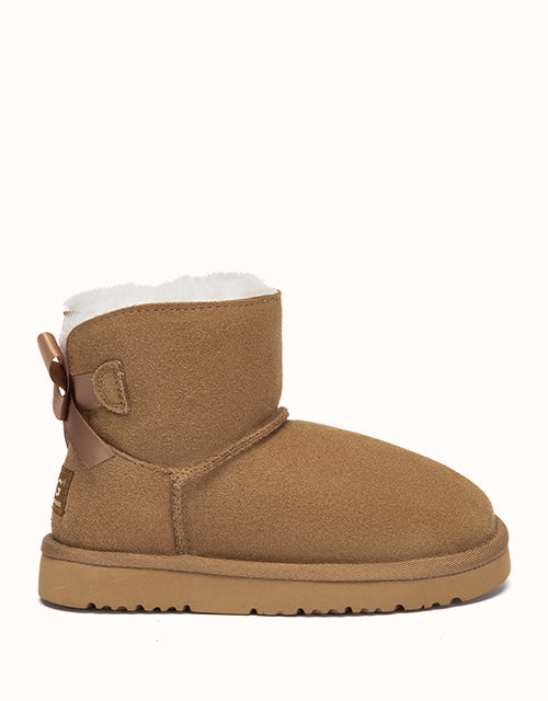 Image of Boots. Product name - AUSTRALIAN SHEPHERD® Melub Kids Boots in Chestnut colour by brand - Ugg Australian Shepherd