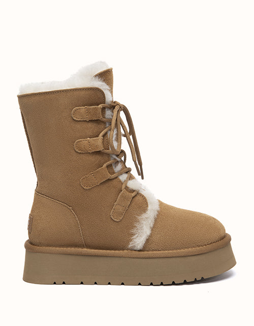Image of Boots. Product name - AUSTRALIAN SHEPHERD® Brunor Boots in Chestnut colour by brand - Ugg Australian Shepherd