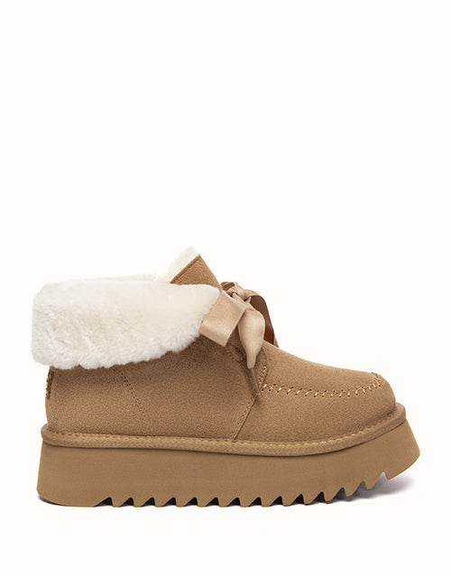 Image of Boots. Product name - AUSTRALIAN SHEPHERD® Cozira Boots in Chestnut colour by brand - Ugg Australian Shepherd