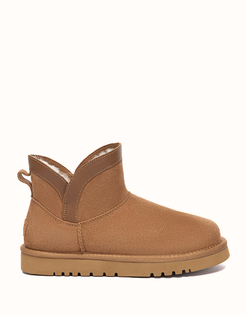 Image of Boots. Product name - AUSTRALIAN SHEPHERD® Mini Wintra Boots in Chestnut colour by brand - Ugg Australian Shepherd