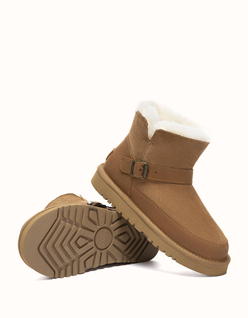 Ugg AUSTRALIAN SHEPHERD® Mini Halvik Boots (Chestnut)
