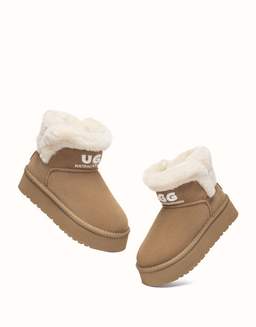 Ugg AUSTRALIAN SHEPHERD® Oatha Platform Boots (Chestnut)