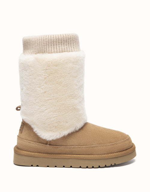 Image of Boots. Product name - AUSTRALIAN SHEPHERD® Short Millen Boots in Chestnut colour by brand - Ugg Australian Shepherd