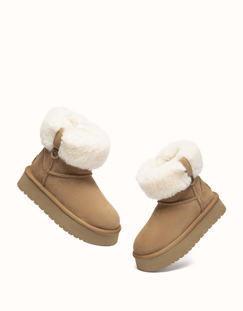 Ugg AUSTRALIAN SHEPHERD® Mini Eleny Platform Boots (Chestnut)