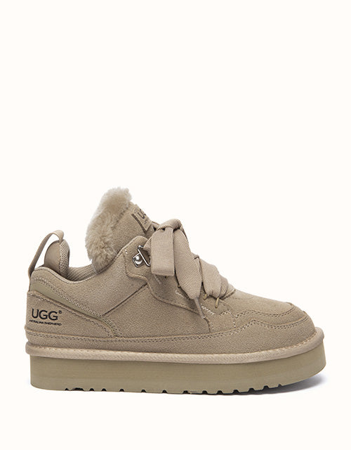 Image of Sneakers. Product name - AUSTRALIAN SHEPHERD® Parklyn Sneakers in Sandstone colour by brand - Ugg Australian Shepherd
