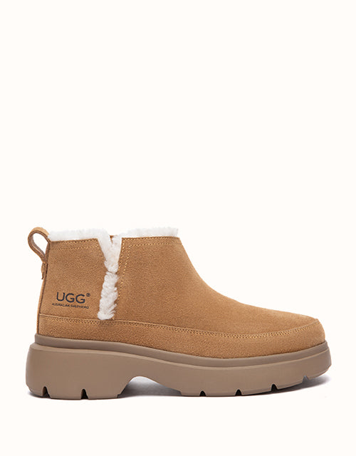 Image of Boots. Product name - AUSTRALIAN SHEPHERD® Frolyn Boots in Chestnut colour by brand - Ugg Australian Shepherd