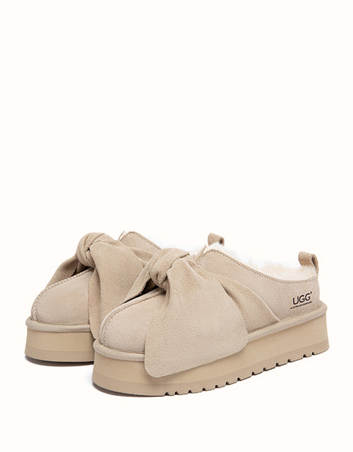 Ugg AUSTRALIAN SHEPHERD® Ultra Molle Platform Slippers (Sand)