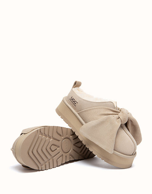 Ugg AUSTRALIAN SHEPHERD® Ultra Molle Platform Slippers (Sand)
