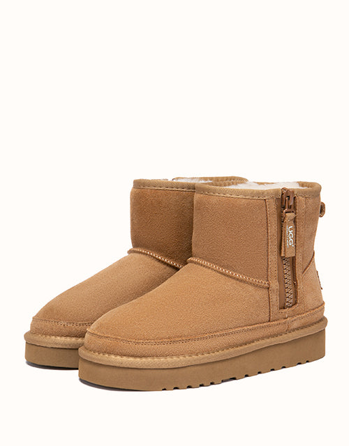 Ugg AUSTRALIAN SHEPHERD® Zerin Platform Boots (Chestnut)