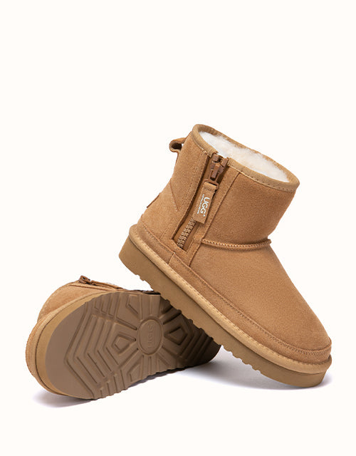 Ugg AUSTRALIAN SHEPHERD® Zerin Platform Boots (Chestnut)