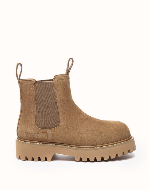 Image of Boots. Product name - AUSTRALIAN SHEPHERD® Chana Boots in Chestnut colour by brand - Ugg Australian Shepherd