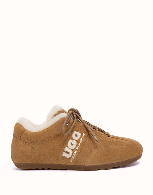 Image of Sneakers. Product name - AUSTRALIAN SHEPHERD® Lomel Sneakers in Chestnut colour by brand - Ugg Australian Shepherd
