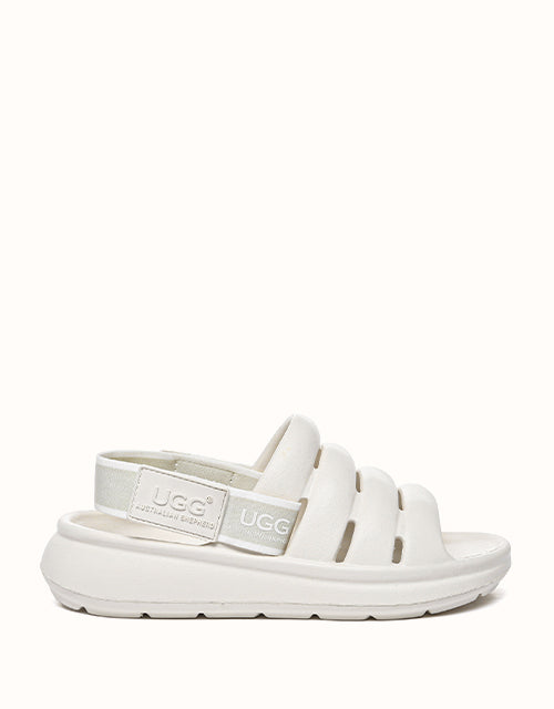 Image of Sandals. Product name - AUSTRALIAN SHEPHERD® Roseline Sandals in White colour by brand - Ugg Australian Shepherd