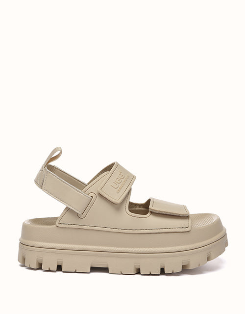Image of Sandals. Product name - AUSTRALIAN SHEPHERD® Beatia Sandals in Beige colour by brand - Ugg Australian Shepherd