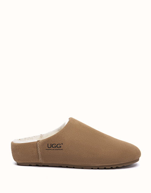 Image of Slippers. Product name - AUSTRALIAN SHEPHERD® Somni Slippers in Chestnut colour by brand - Ugg Australian Shepherd