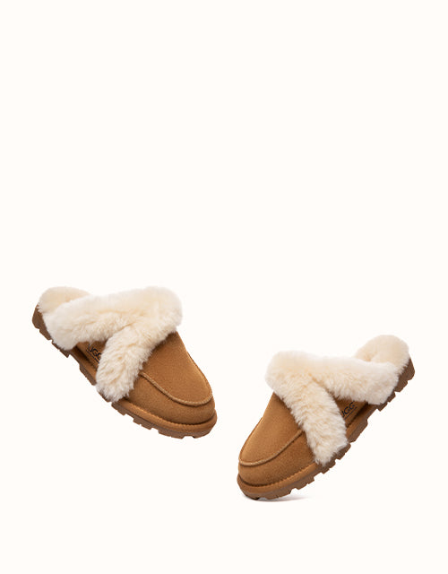 Ugg AUSTRALIAN SHEPHERD® Doria Slippers (Chestnut)