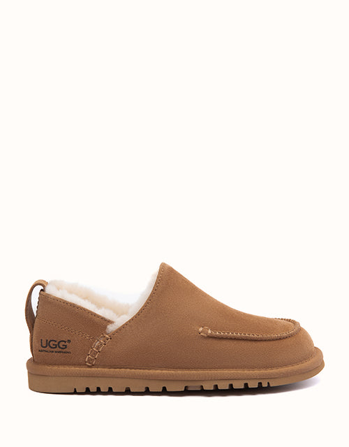 Image of Slippers. Product name - AUSTRALIAN SHEPHERD® Mireve Slippers in Chestnut colour by brand - Ugg Australian Shepherd