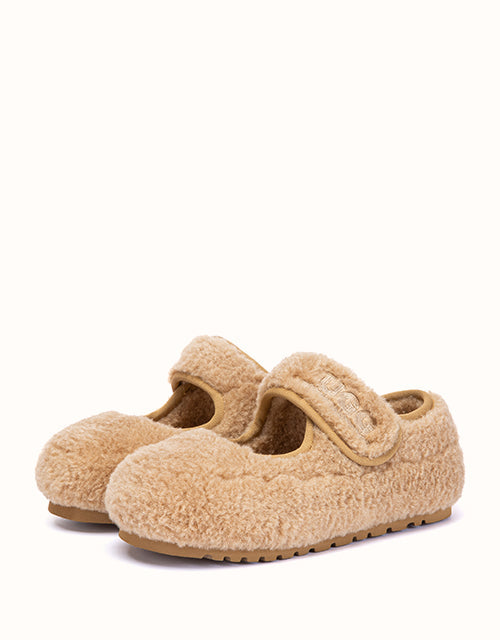 Ugg AUSTRALIAN SHEPHERD® Samuel Kids Mary Jane Slippers (Chestnut)