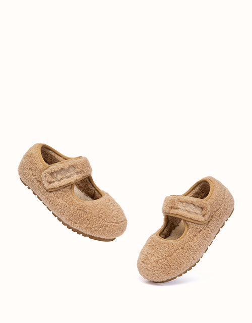 Ugg AUSTRALIAN SHEPHERD® Samuel Kids Mary Jane Slippers (Chestnut)