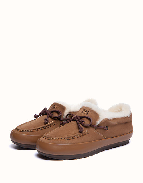 Ugg AUSTRALIAN SHEPHERD® Larkin Slippers (Chestnut)