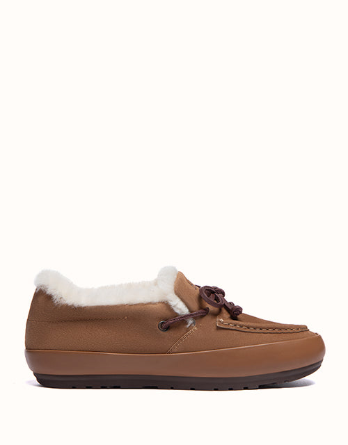 Image of Slippers. Product name - AUSTRALIAN SHEPHERD® Larkin Slippers in Chestnut colour by brand - Ugg Australian Shepherd