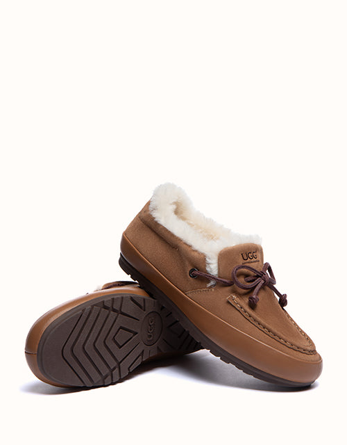 Ugg AUSTRALIAN SHEPHERD® Larkin Slippers (Chestnut)