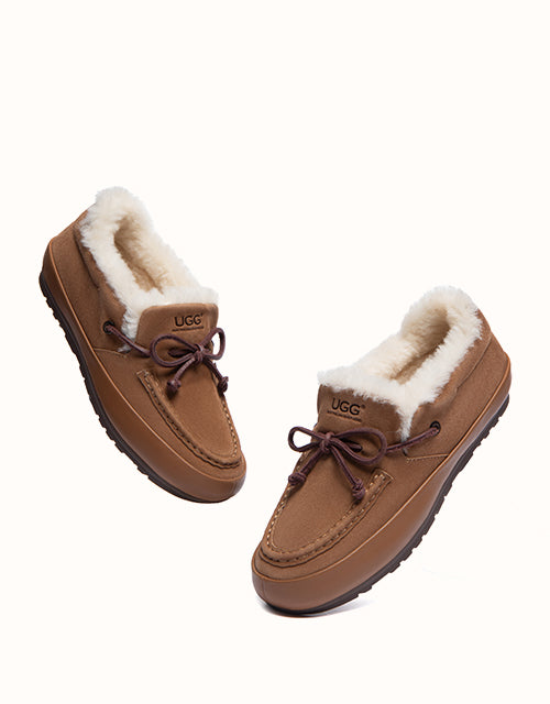 Ugg AUSTRALIAN SHEPHERD® Larkin Slippers (Chestnut)