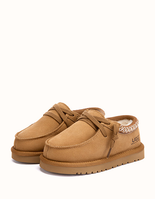 Ugg AUSTRALIAN SHEPHERD® Marek Kids Slippers (Chestnut)