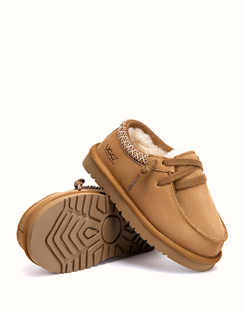 Ugg AUSTRALIAN SHEPHERD® Marek Kids Slippers (Chestnut)