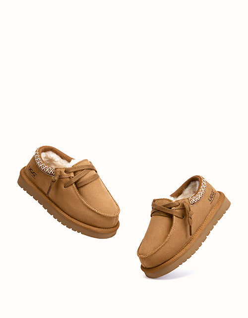 Ugg AUSTRALIAN SHEPHERD® Marek Kids Slippers (Chestnut)