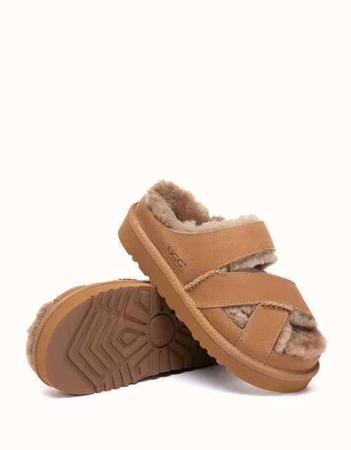 Ugg AUSTRALIAN SHEPHERD® Merro Slippers (Chestnut)
