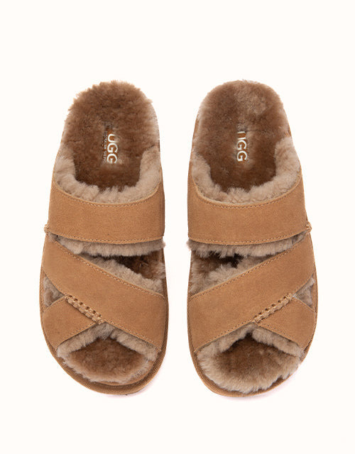 Ugg AUSTRALIAN SHEPHERD® Merro Slippers (Chestnut)