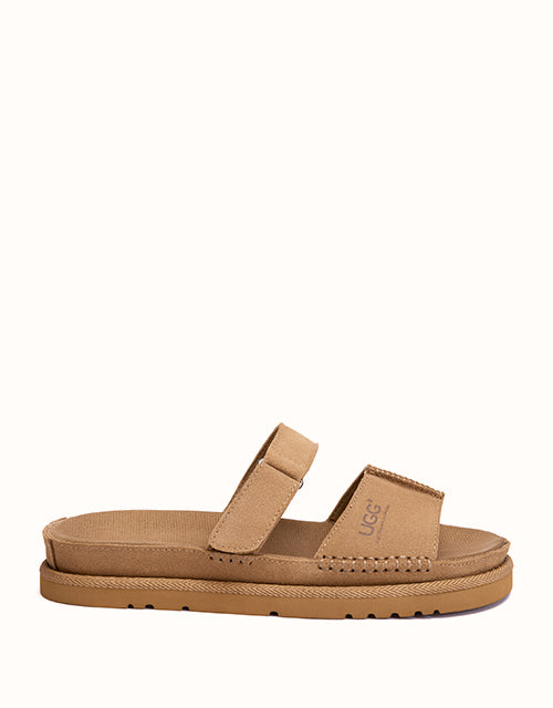 Image of Sandals. Product name - AUSTRALIAN SHEPHERD® Lomar Sandals in Chestnut colour by brand - Ugg Australian Shepherd